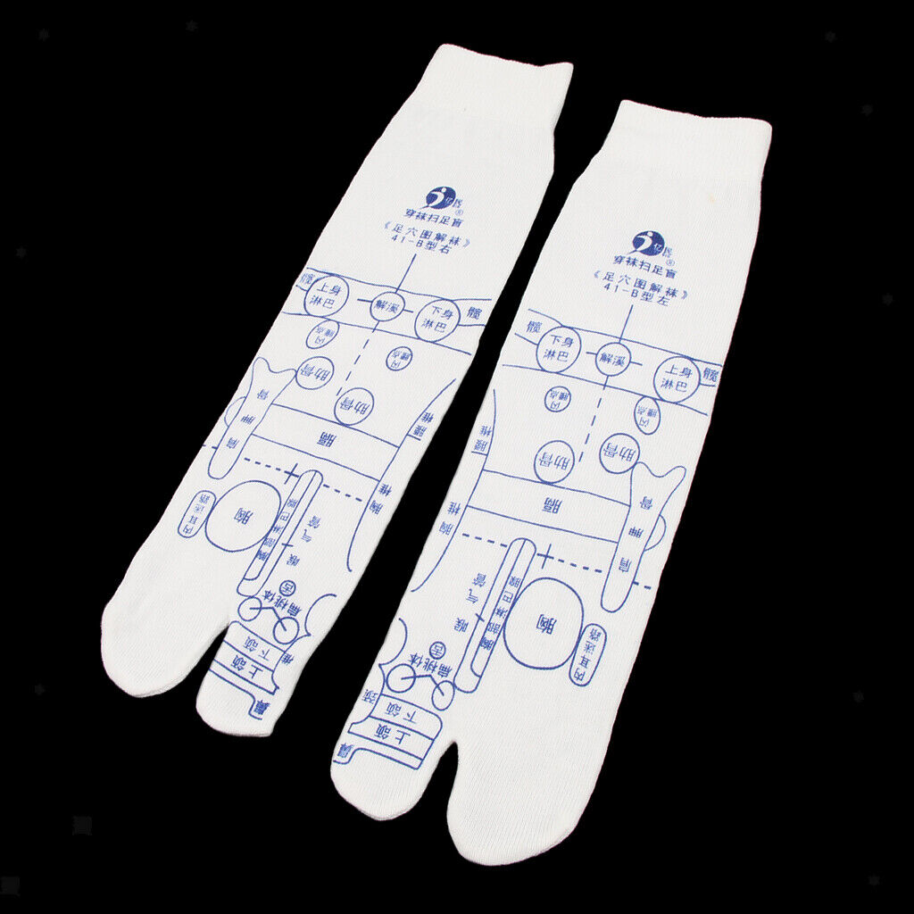 Foot Pressure Point Acupuncture Reflexology Socks for Men  M