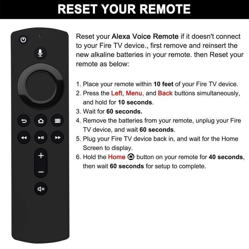 Voice Smart Search Remote Control L5B83H for Alexa Fire TV Stick 4K Universal
