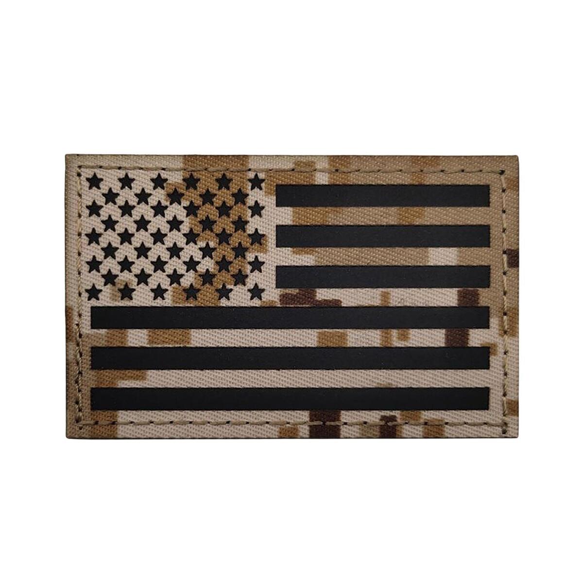 Flag Patches Badges Glowing in The Dark for Backpack Outdoor Pants Bags