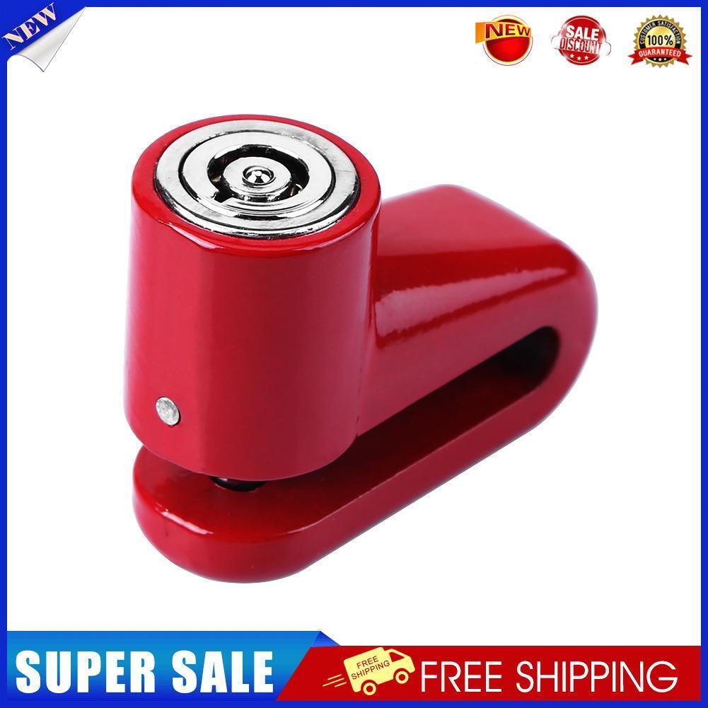 Anti-theft Disk Disc Brake Rotor SafetyLock for Scooter Motorcycle (Red)