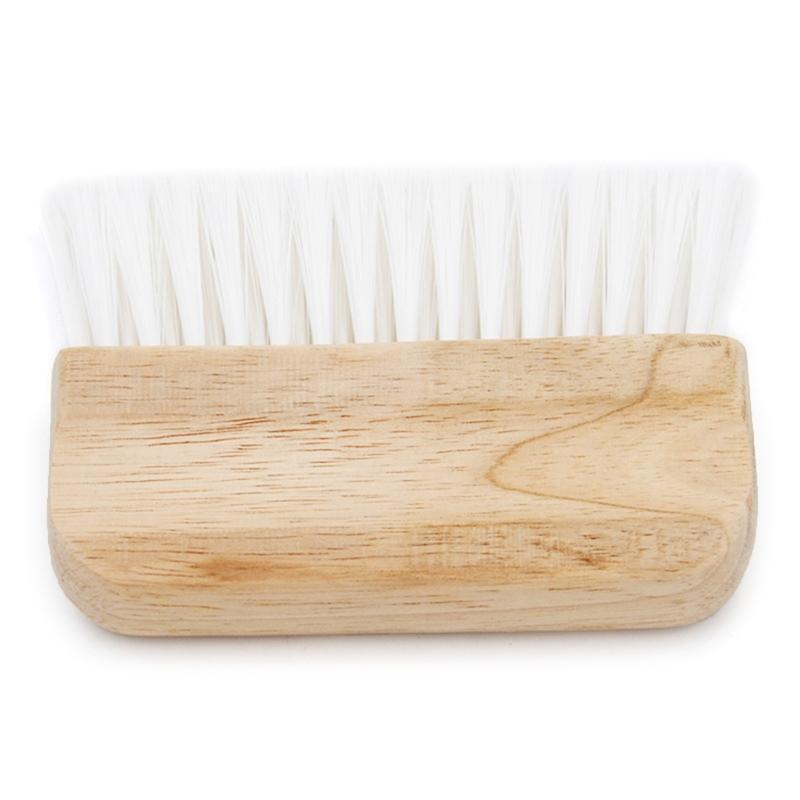 Art Brush with Wooden Handle Portable Watercolor Brush Flat Brush for Wood Wall