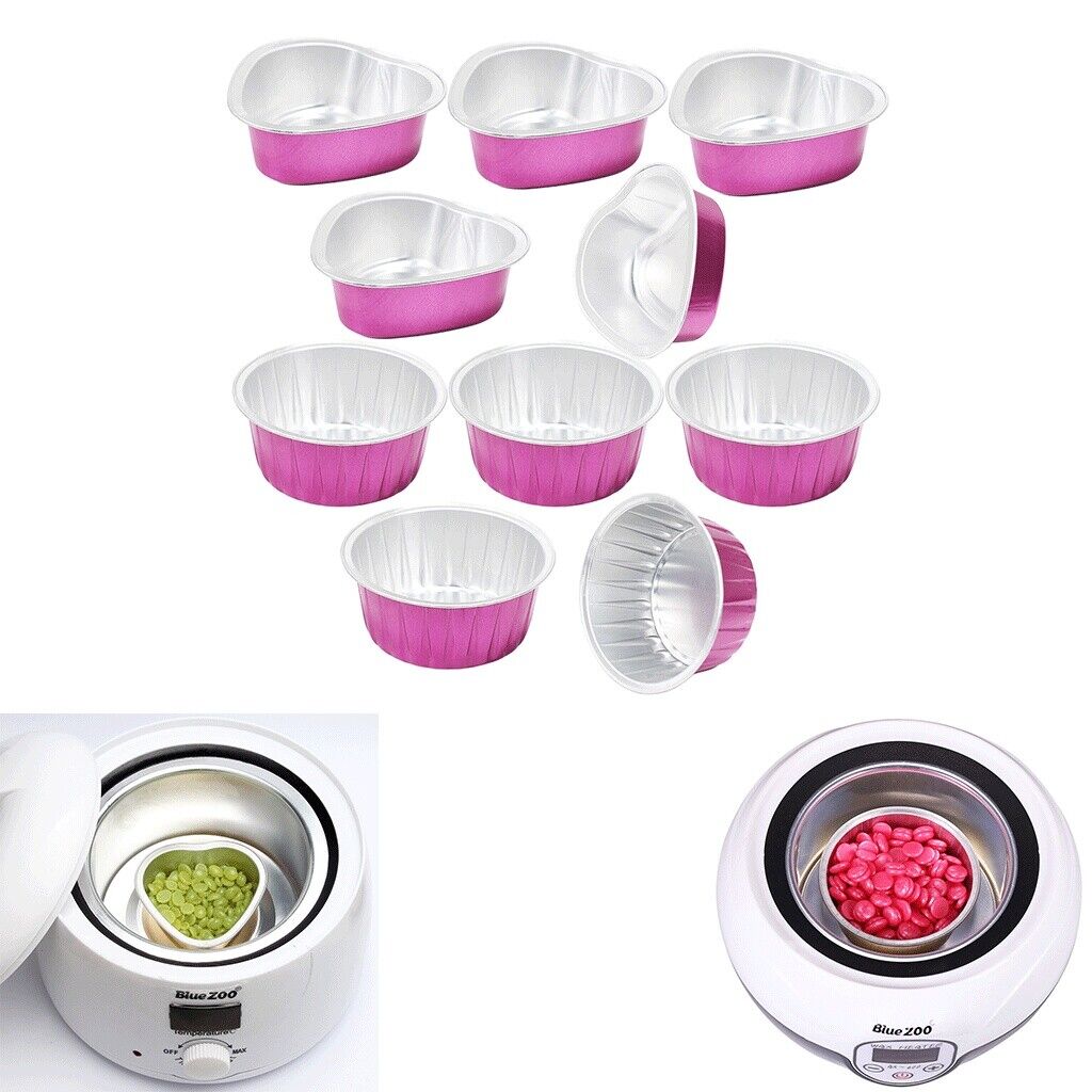 10pcs Pellet Wax  Melting Bowl Pot for Waxing  and body  Removal
