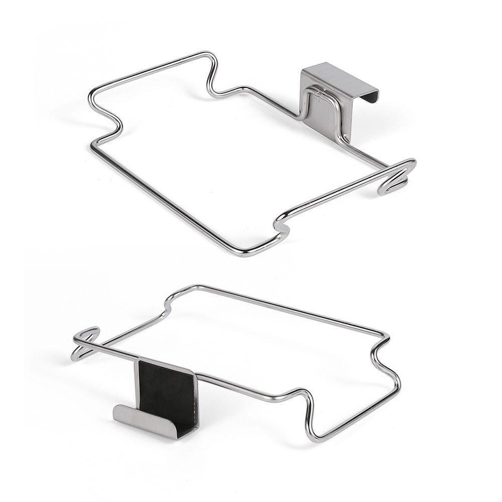 Holder Towel Rack Cabinet Door Hanging Trash Rack Garbage Storage Garbage Bags