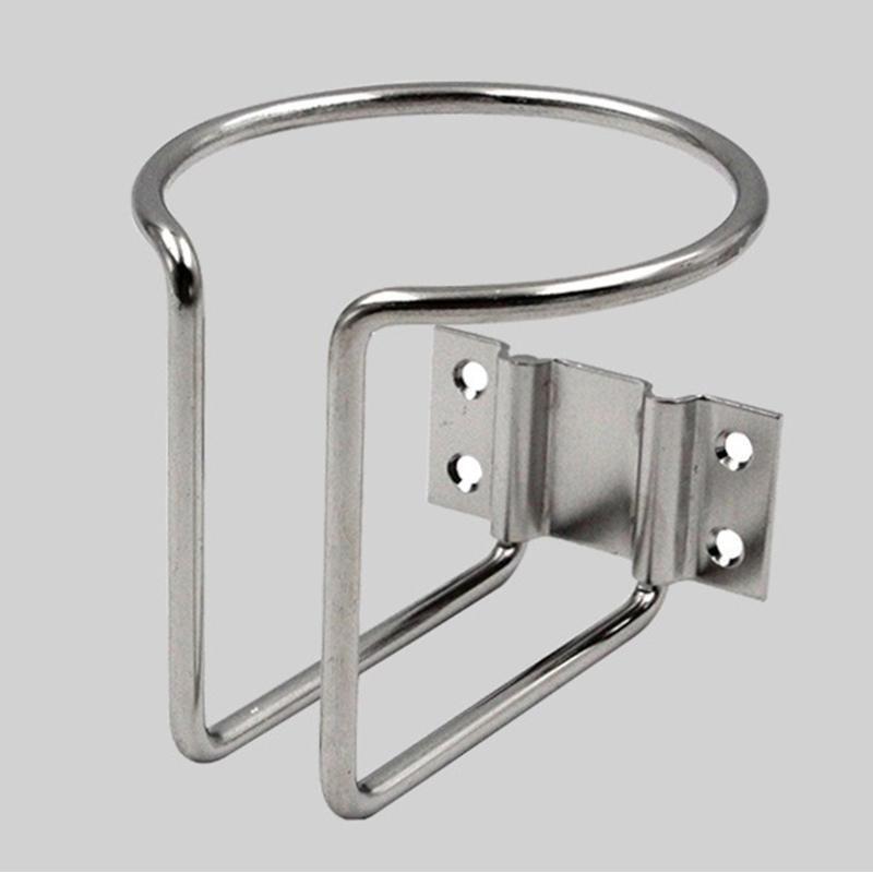 2 Pcs Stainless Steel Drink Cup Holder Car Boat Ring Drink Holder Bottle Stand