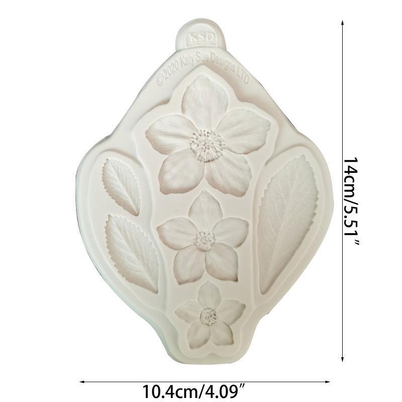 Flower Leaves Bakeware Cookie Mold Biscuit Mold DIY Cartoon Press Baking Mold
