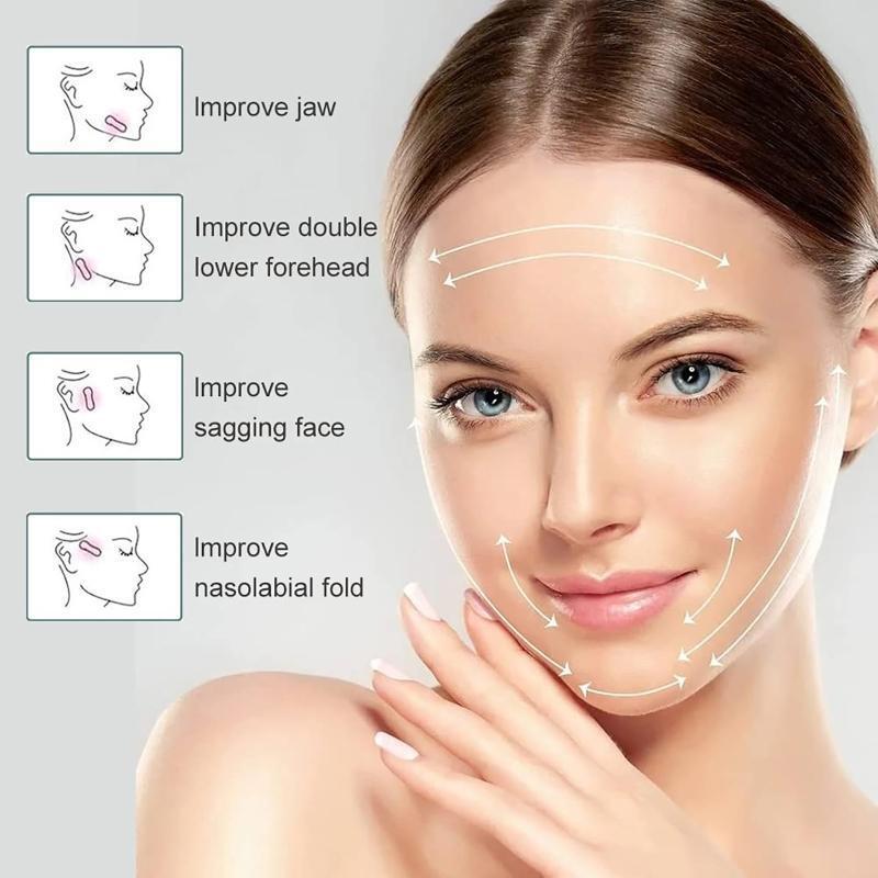 40 Sheets Face Lift Tools for Double Chin Face Lift Tape Invisible Thin V Face