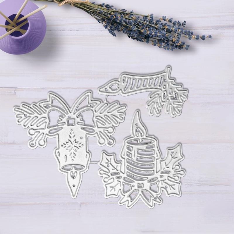 Candle Metal Cutting Dies Stencil DIY Scrapbooking Album Paper Card Template