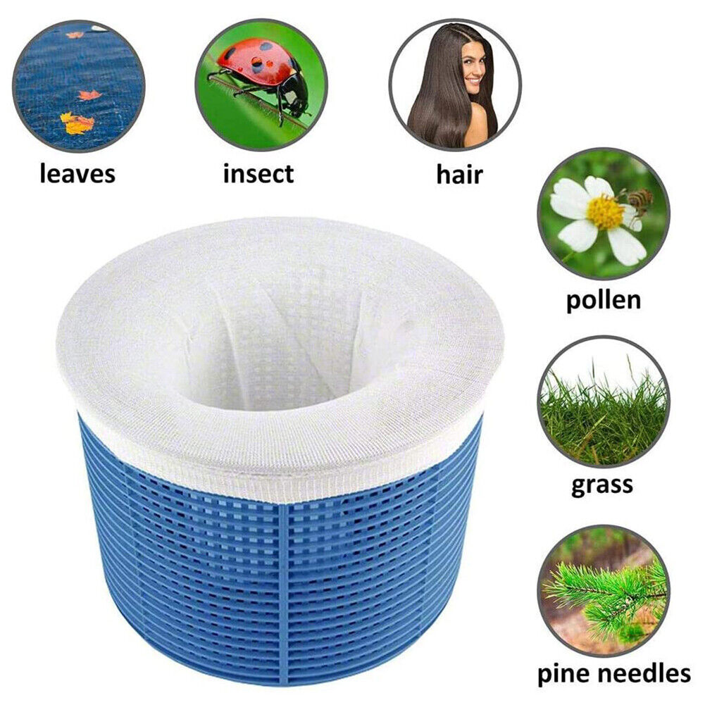 Swimming Pool Skimmer Socks Baskets Skimmers Net Filter Storage Bag (5pcs)