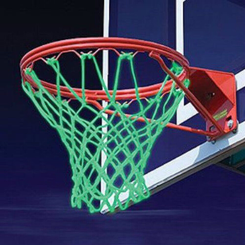 Luminous Standard Basketball Net Green Fluorescent Basketball Hoop Nets