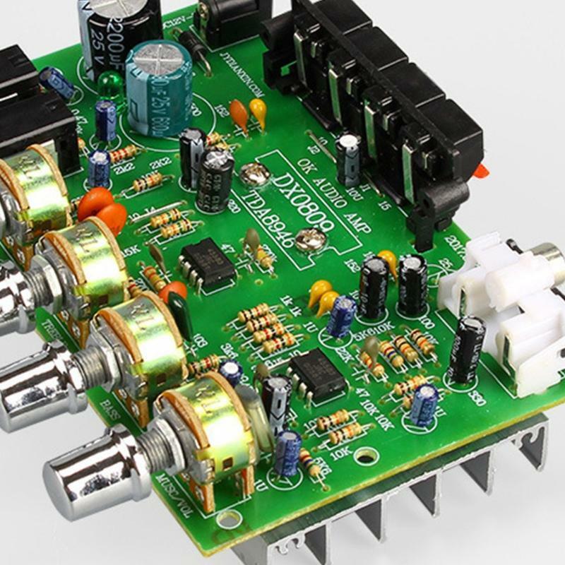 Stereo Audio Power Amplifier Board Module with Rear Heat Exchanger & TDA 8944