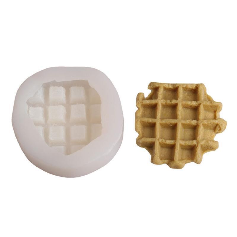 Silicone Baking Mold Waffle Pattern Bakeware Tools Baking Supplies Gift Durable