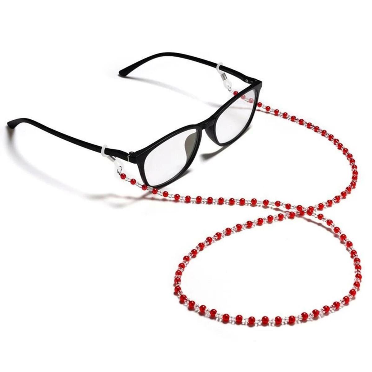 100 * Eyeglass Chain Ends Adjustable Silicone Sports Eyeglasses Retainer