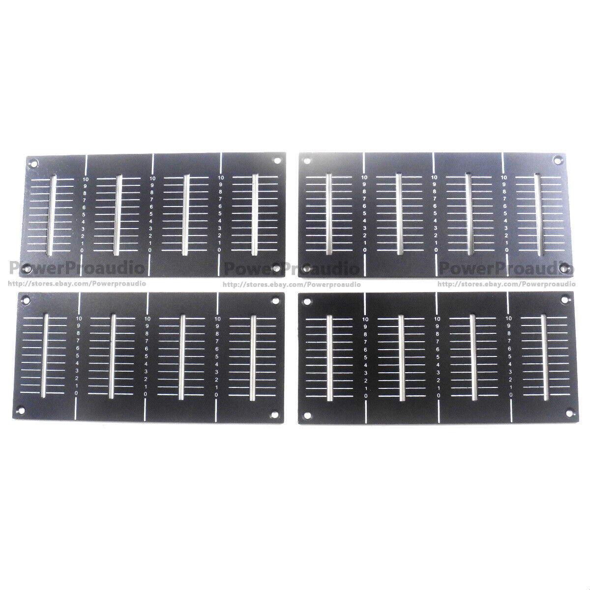 4PCS New OEM Plate For DJM800 Channel Fader Panel Replacement Plate DAH2426