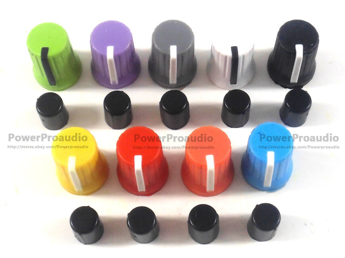 9 x  Rotary Knob NI For Traktor Kontrol Z1 Z2 S2 S4 S5 S8 DJ Controller Mixer