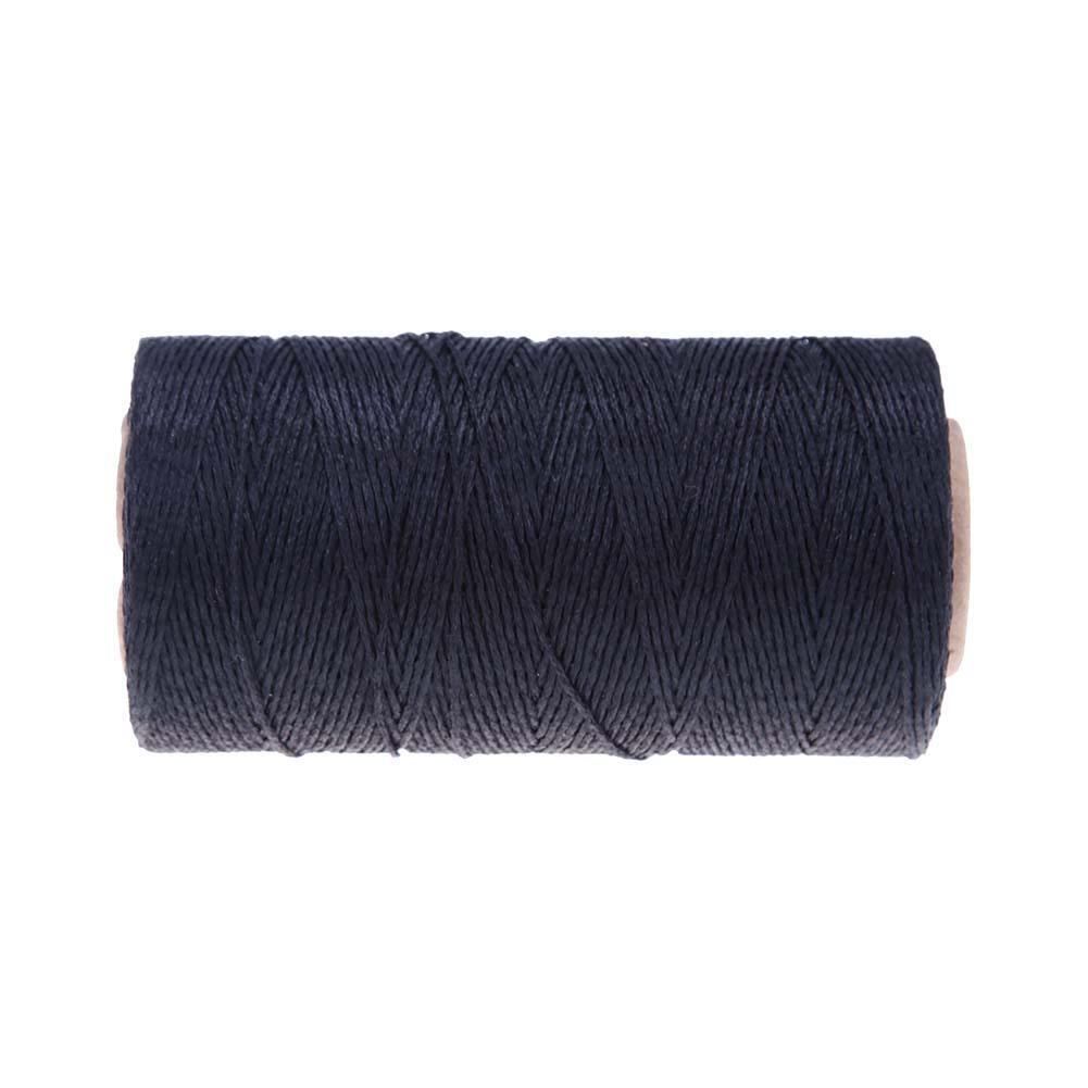 DIY 260m 150D/16 Flat Wax Line Thread Hand Stitching Sew Craft Tools(Black)