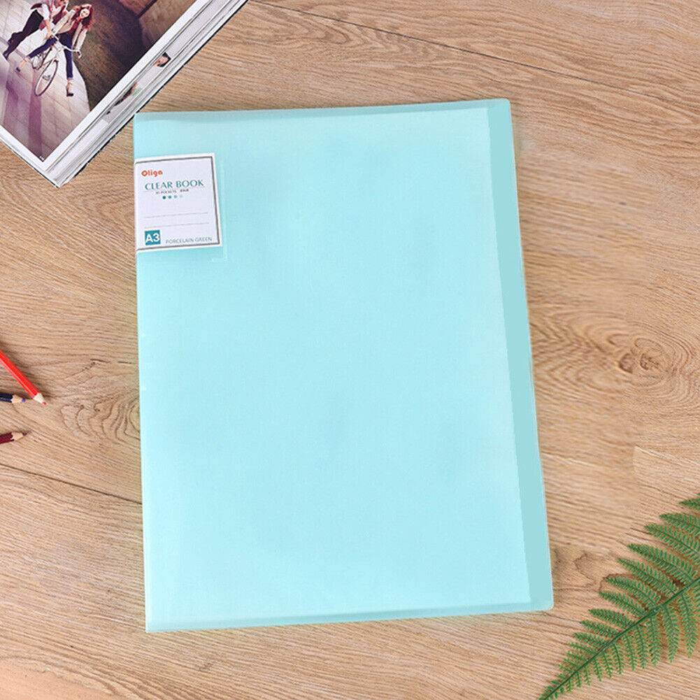 A3 30 Pages Diamond Painting Waterproof Photo Album Book Covers (Green)