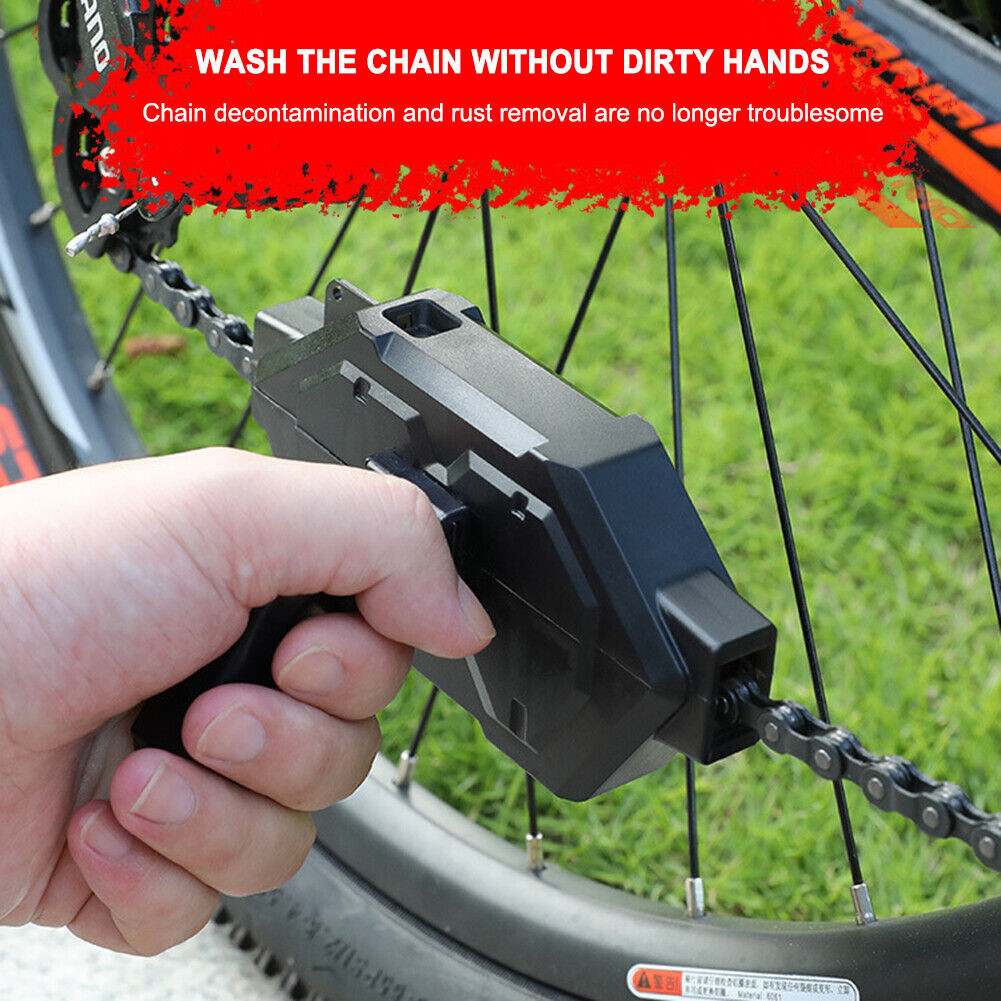 MTB Bike Chain Cleaning Tool Kit Road Bicycle Chains Washer Scrubber Brush
