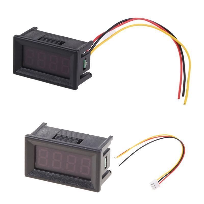Digital Voltage Tester Mini DC Voltmeter Volt Monitor Tester DC 0-99.99V (100V)