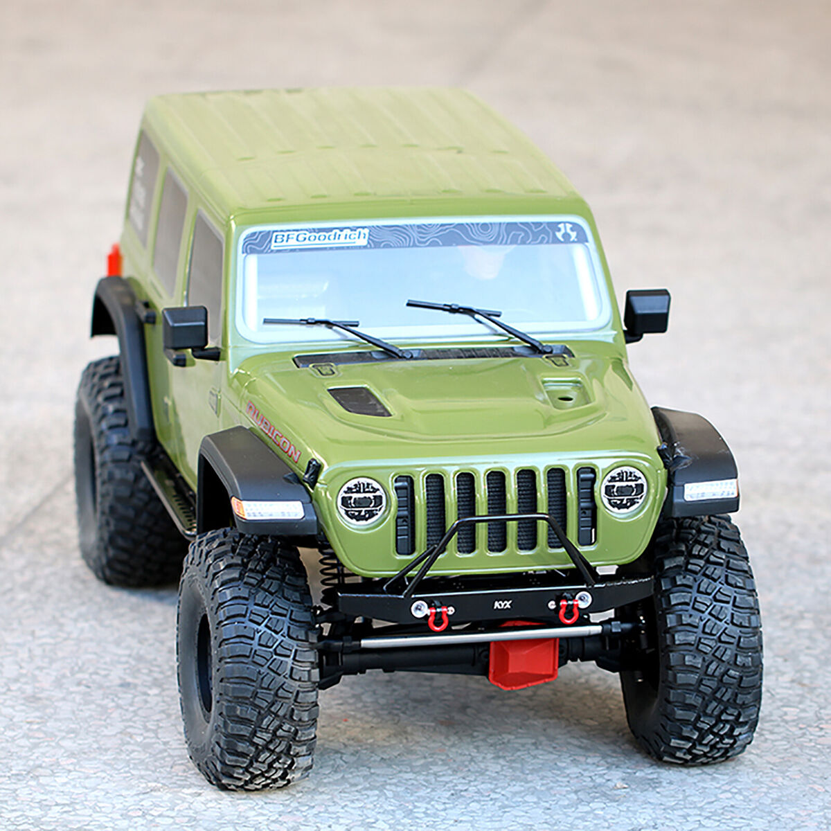Front Bumper Metal Bumper Frame RC Car Upgrade for Axial 1/6 Scx6 AXI05000 A2UK