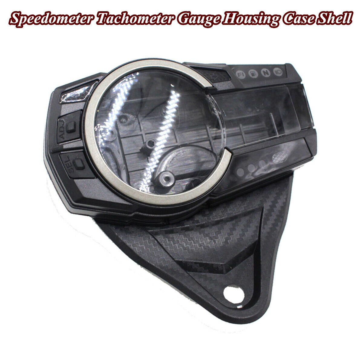 ABS Speedometer Tachometer Gauge Housing Case Shell For Suzuki GSXR1000 2009-16