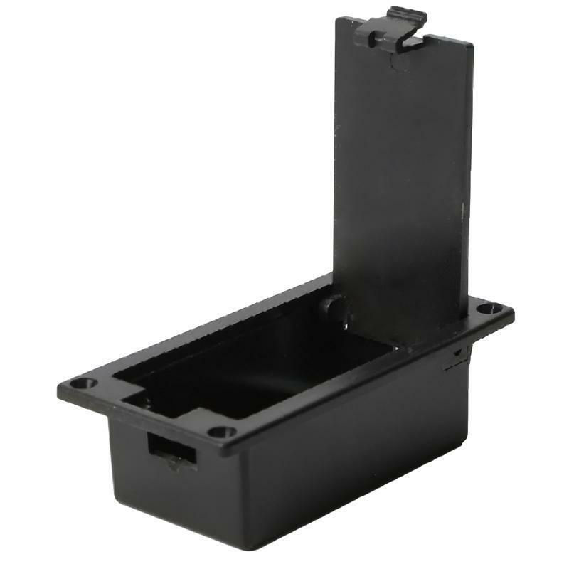 9V Battery Plastic Holder Case Compartment Cover Box For Electric Guitar Bass