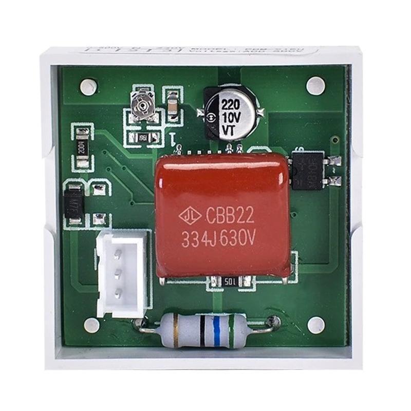 LCD Voltage Tester 2 Wires 50-500V 3 Wires 50-300V Voltmeter Monitor for House