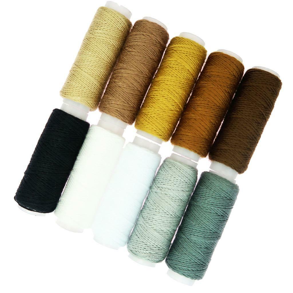 10pcs/Set 100% Polyester Sewing Threads for Quilting Embroidery All Purpose