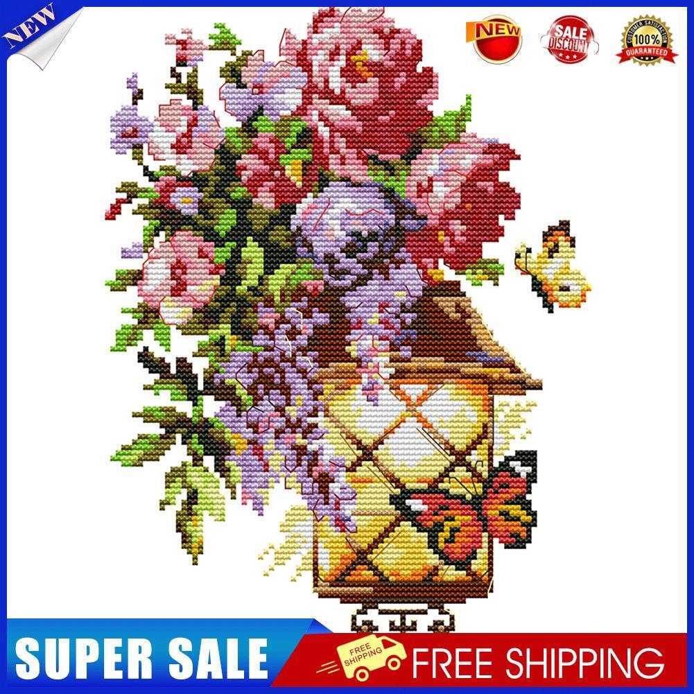 Hope Light 14CT Stamped Cotton DIY Cross Stitch Decor Embroidery (H796)