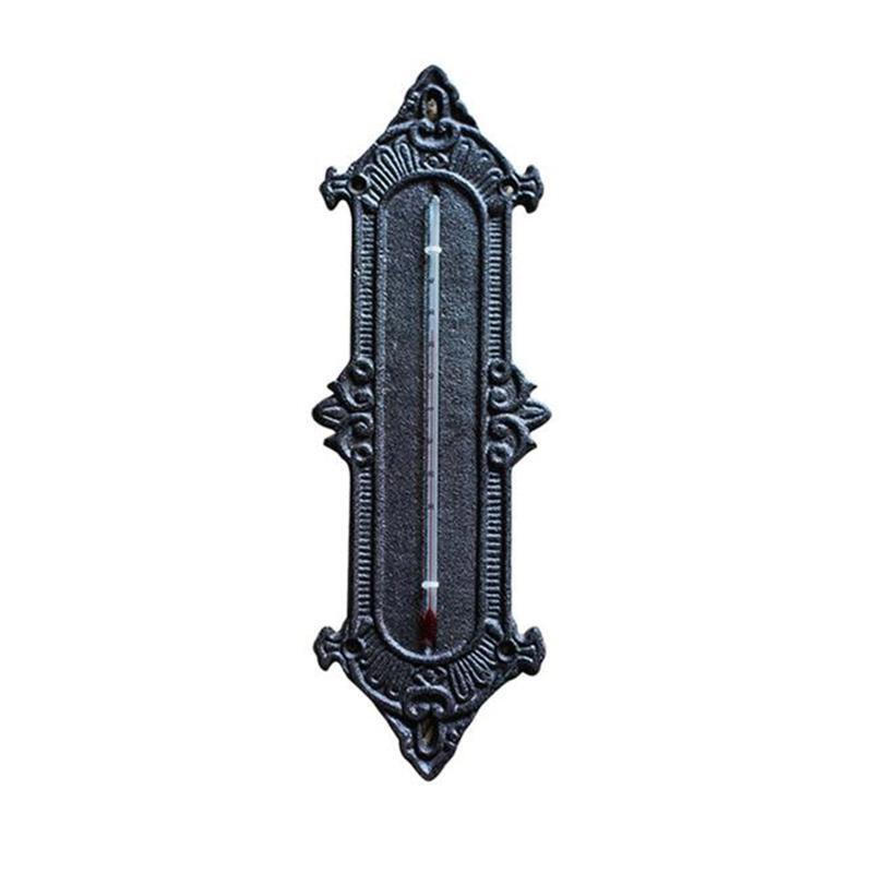 Cast Iron Thermometer Industrial Greenhouse Thermometers Ornament