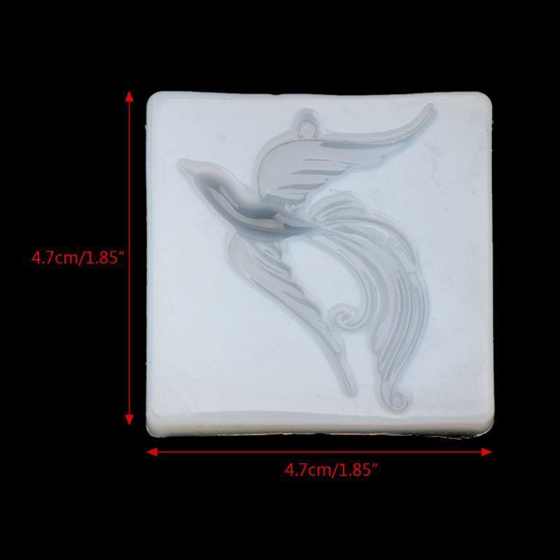 Beatuy Bird Phoenix Pendant Jewelry Silicone Mold DIY Craft Tool Jewelry Making