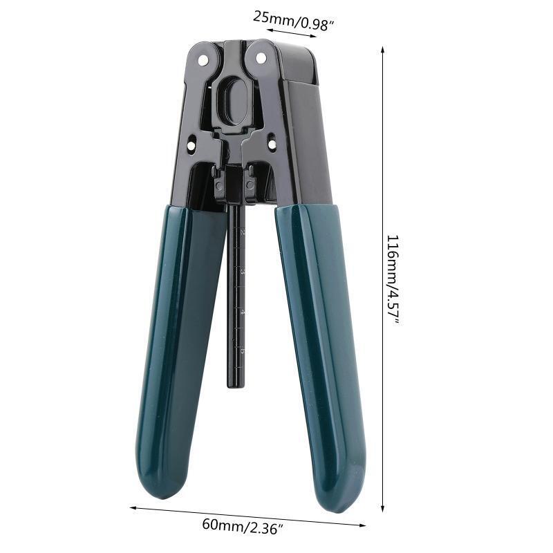 Drop Fiber Cable Stripper for Insulated Non-Insulated Terminals Easy to Use
