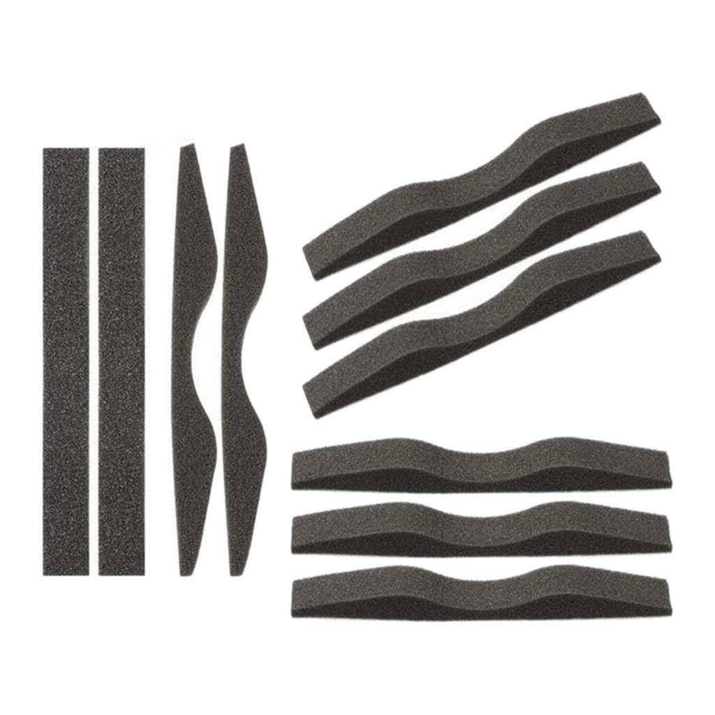 10x Black Anti Fog Sponge Nose Bridge Pads Pillow for Face Cover,
