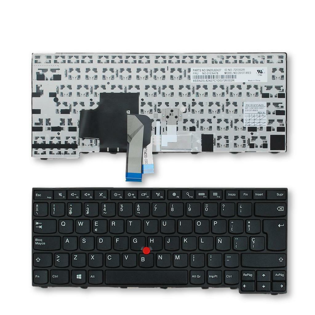 New Spanish PC Laptop Keyboard fit for   T440 T440S T431S T450 Series