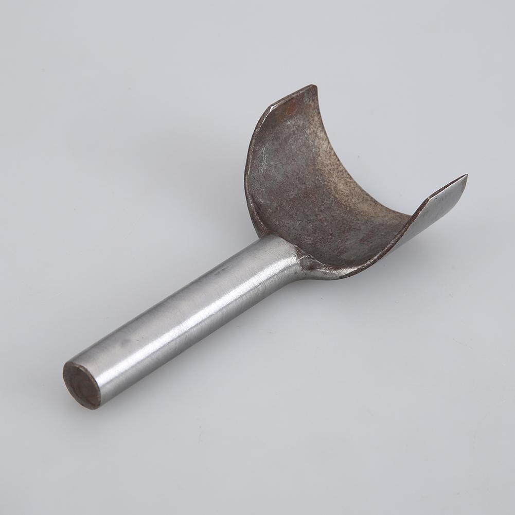 Leather Craft Half-Round Cutter Punch DIY Belt Wallet Trimming Tool(50mm)