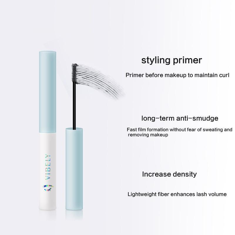 Eyelash Primer Mascara Waterproof Lengthing Volume Lash Curling Smudge-Proof