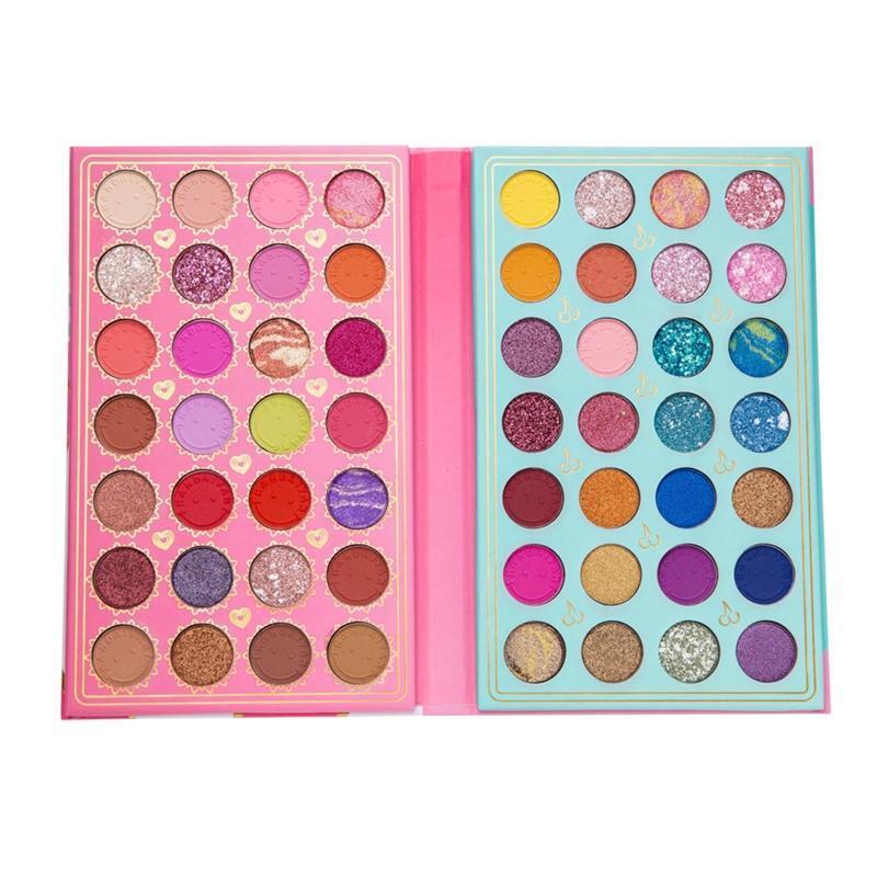 Eyeshadow Palette 56 Colors High Pigmented Makeup Palette Shimmer Easy To Blend