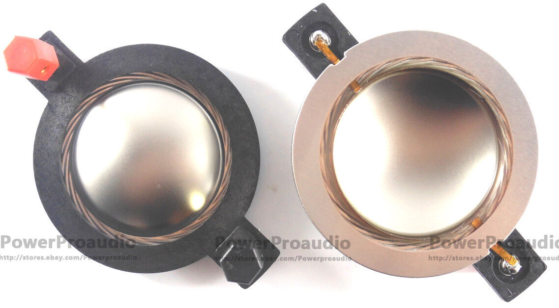 Replacement Diaphragm Voice Coil Repair Kit Titanium VC 44.4mm Flat Wire