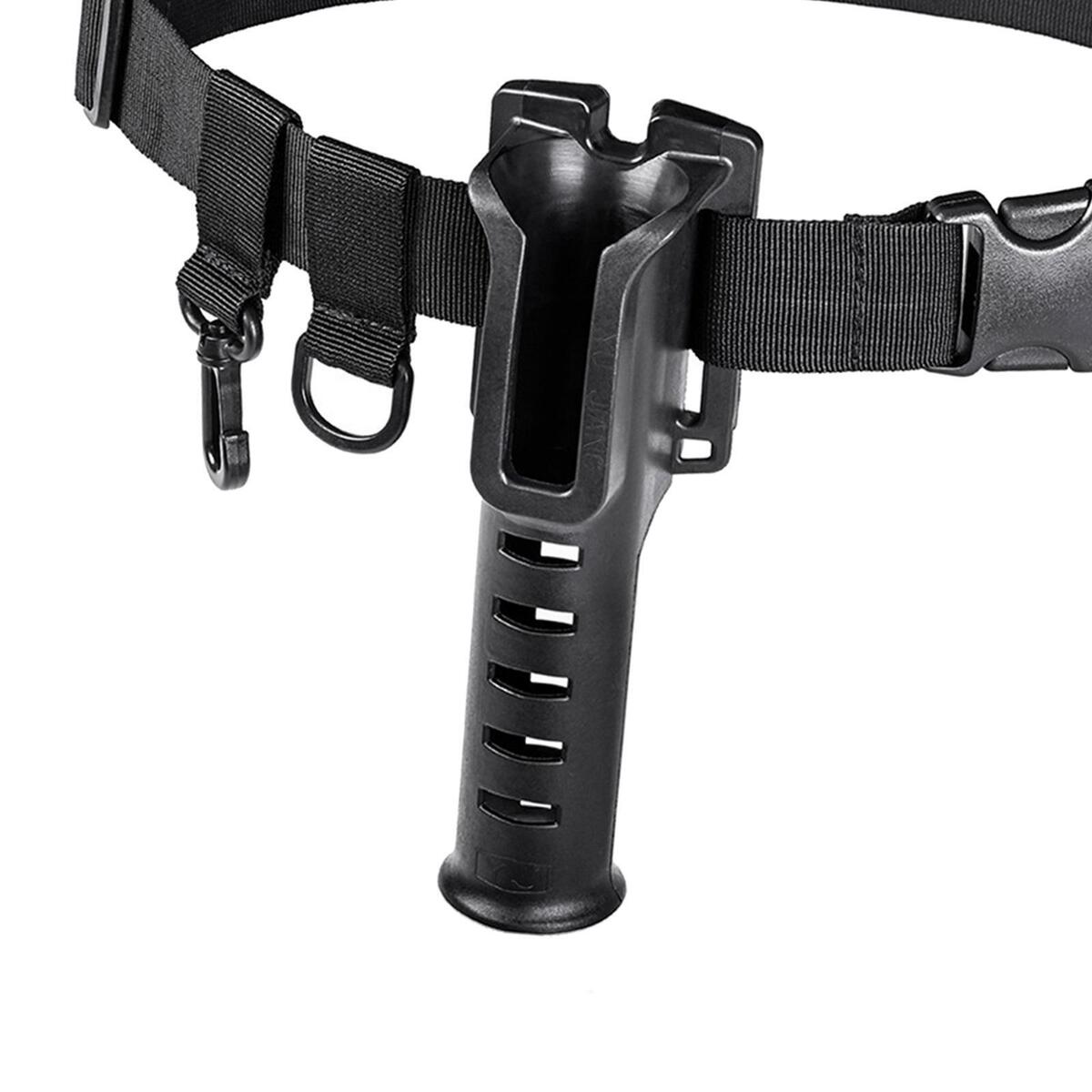 Adjustable Durable Fishing Rod Holder Belt Outdoor Storage Fishing Pole