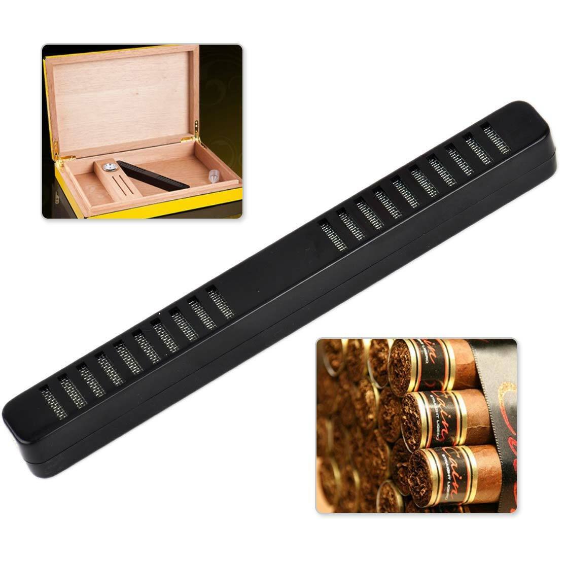 6.2" Rectangle Bar Type Cigar Tobacco Smoking Humidifier Humidor Sponge Black Li
