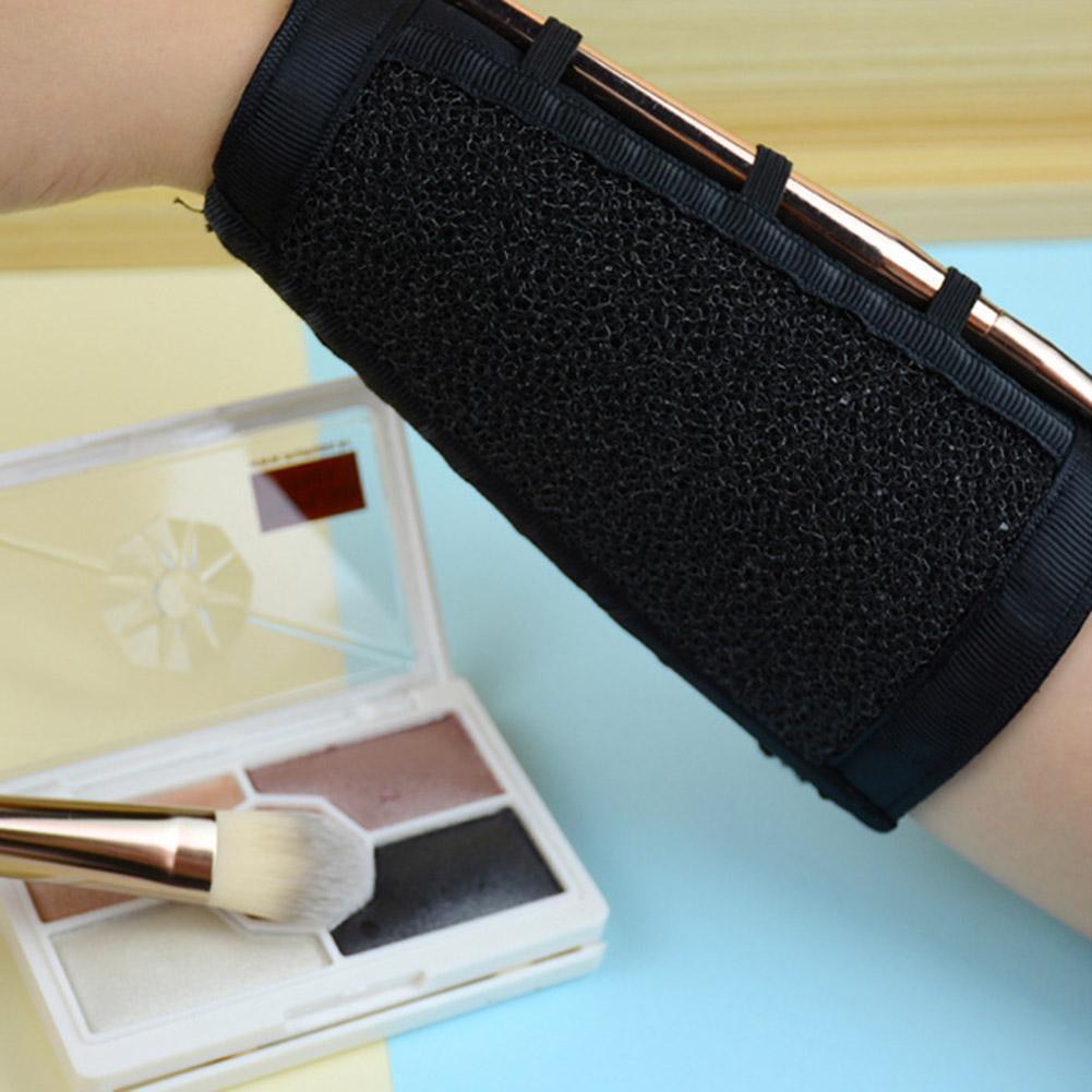 Arm Makeup Brush Cleaner Sponge Eyeshadow Pen Color Remover Off Clean Tools