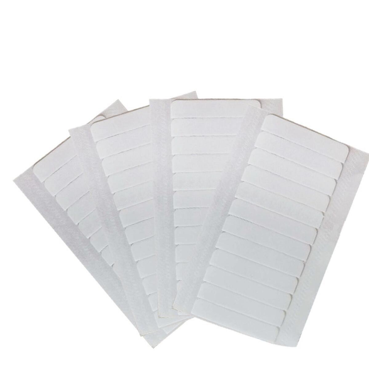Bun extension Tape  Double Side  Tape Straight Strip 4 x 0.8 cm