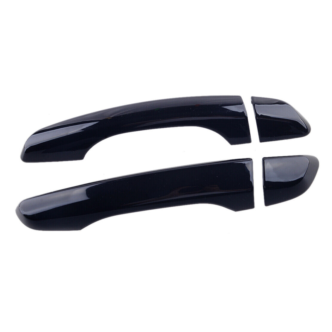 Glossy Black Exterior Door Handle Cover Trim Fit for Hyundai Elantra 2017-2020