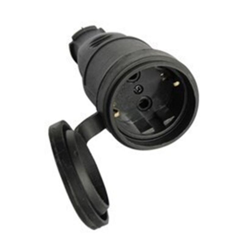 2P+E IP44 Drop-proof Rain-proof European Socket Industrial Plug 16A 220V-250V