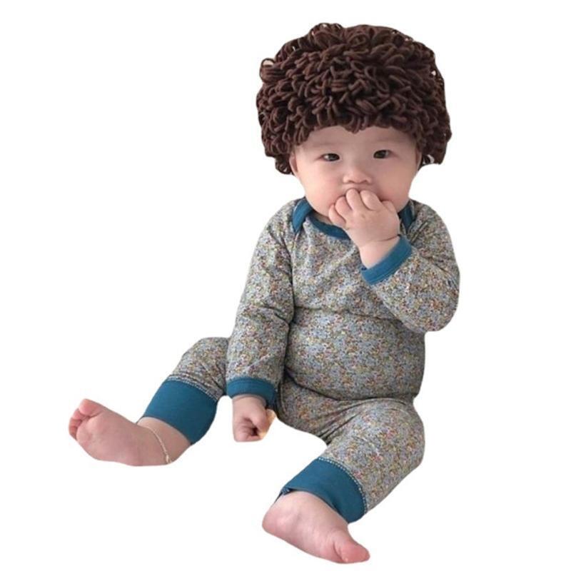 Baby Funny Hat Children Wig Hat Instant Noodle Hat Curly Hat for Funny Party