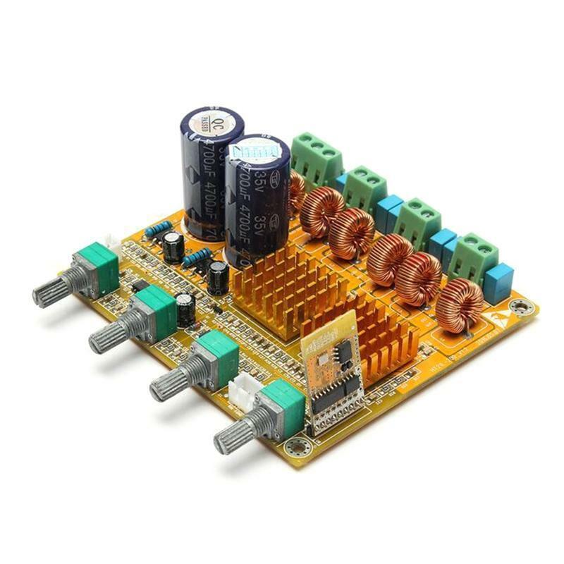 1 Pc Bluetooth-compatible High Power Bass AMP 3 CH 50Wx2+100W Amplifier Board