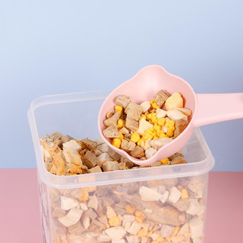 Pet Food Scoop Colorful Scooper Cup for Cat Dog Food Bird Seeds Small Capacity