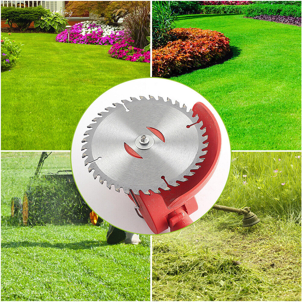 40 Teeth Metal Garden Grass Trimmer Head Saw Blades Lawn Mower Fittings