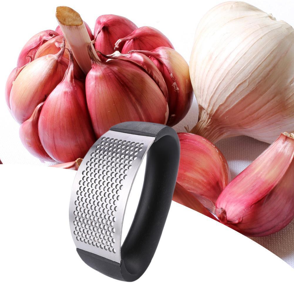 Multi-function Manual Stainless Steel Garlic Presses Grinder Slicer Cutter