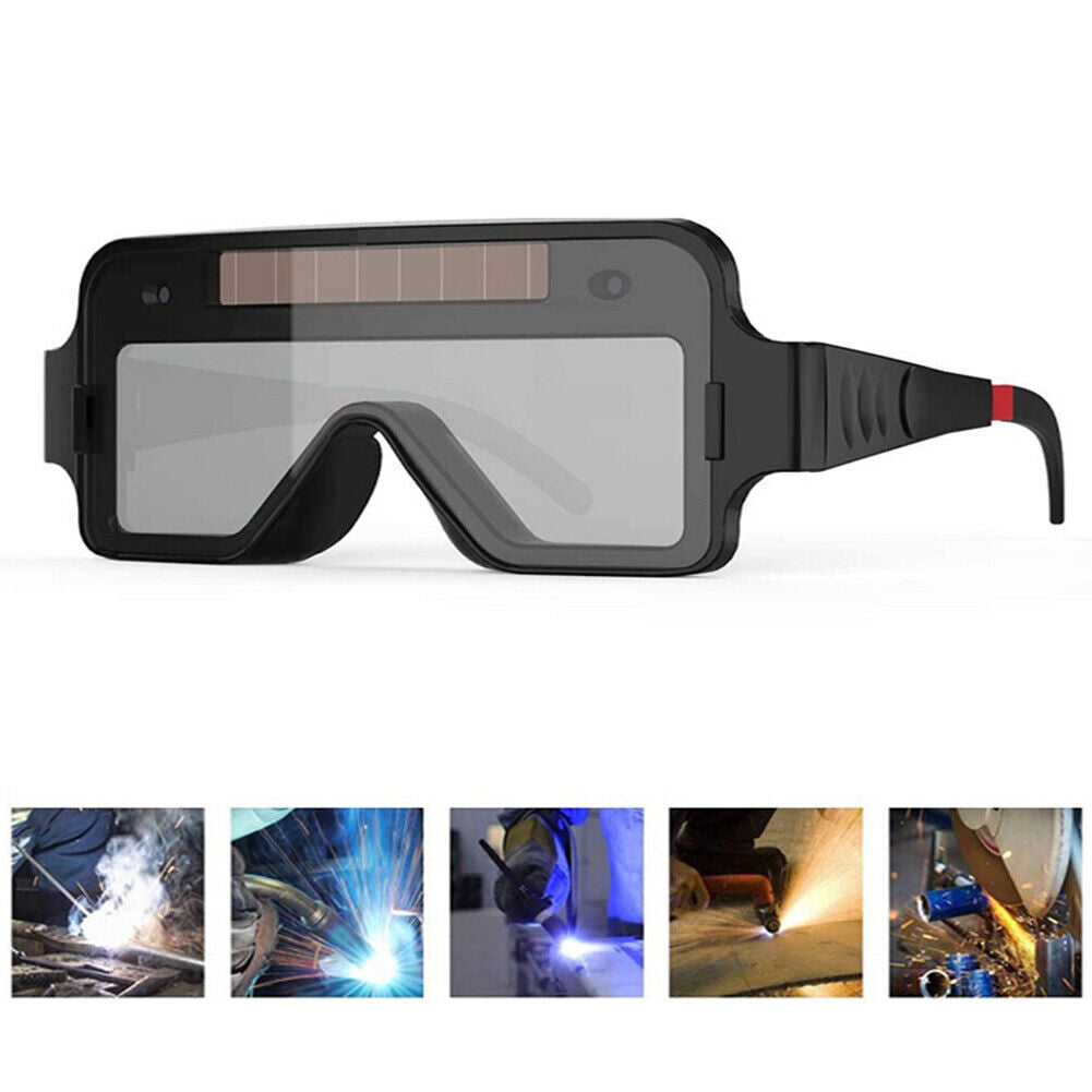 Solar Auto Darkening Anti-Glare Welding Glasses DIN11 Protection Helmet
