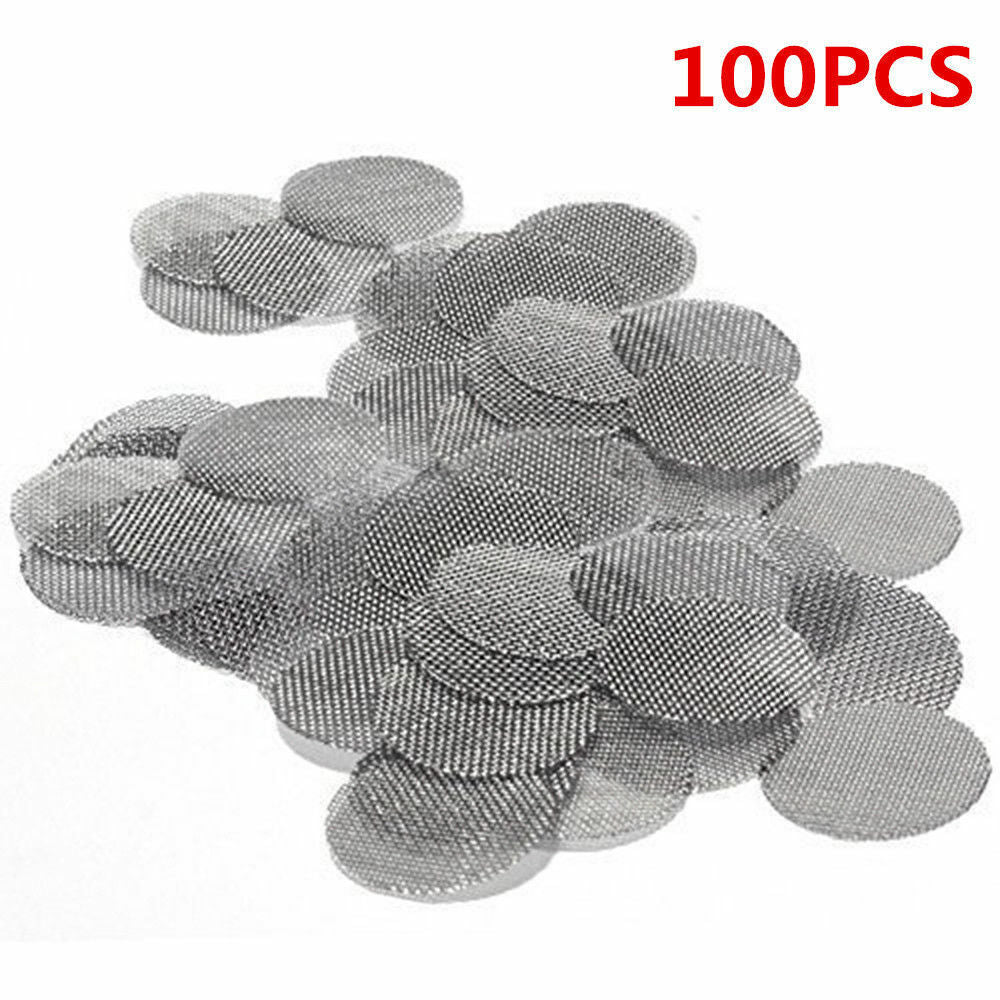 100Pc 20mm Stainles Steel Smoking Accessories Metal